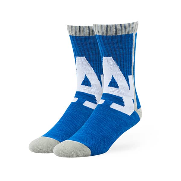Los Angeles Dodgers Hot Box Sport Socks Royal 47 Brand