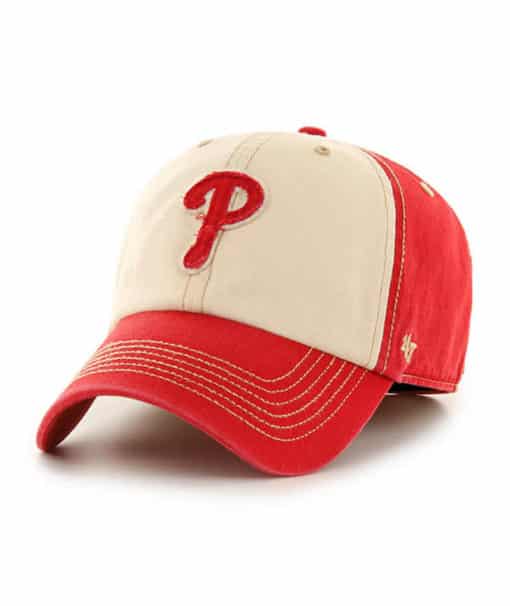 Philadelphia Phillies 47 Brand Maestro Red Franchise Fitted Hat