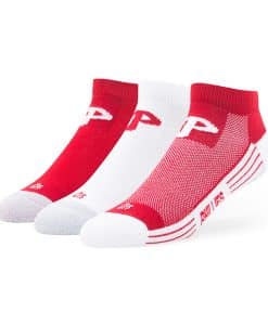 Philadelphia Phillies Skylite Motion Low Cut Socks 3 Pack Team Color 47 Brand