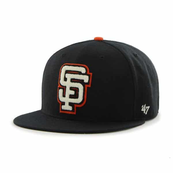 San Francisco Giants Caterpillar Black 47 Brand Hat
