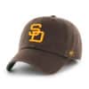 San Diego Padres 47 Brand Cooperstown Brown Franchise Fitted Hat