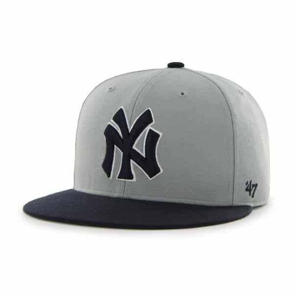 New York Yankees Hole Shot Two Tone Gray 47 Brand Hat