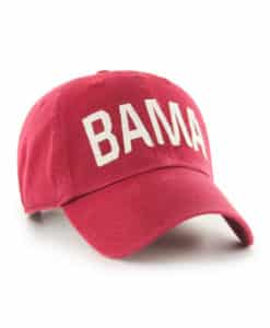 Alabama Crimson Tide 47 Brand Finley Razor Red Clean Up Adjustable Hat