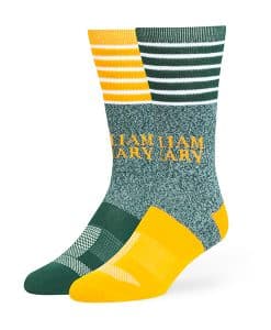 William & Mary Tribe Vernon Fuse Socks Dark Green 47 Brand