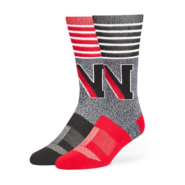 Northeastern Huskies Vernon Fuse Socks Black 47 Brand - Detroit Game Gear