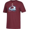 Colorado Avalanche Men’s Adidas Go To Burgundy T-Shirt Tee