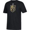 Vegas Golden Nights Men's Adidas Go To Black T-Shirt Tee