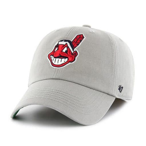 Cleveland Indians 47 Brand Gray Home Franchise Fitted Hat