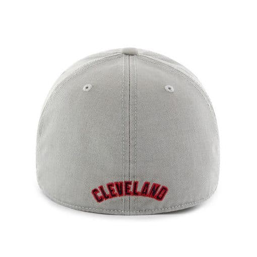 Cleveland Indians 47 Brand Gray Home Franchise Fitted Hat Back