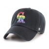 Colorado Rockies 47 Brand Pride Black Clean Up Adjustable Hat