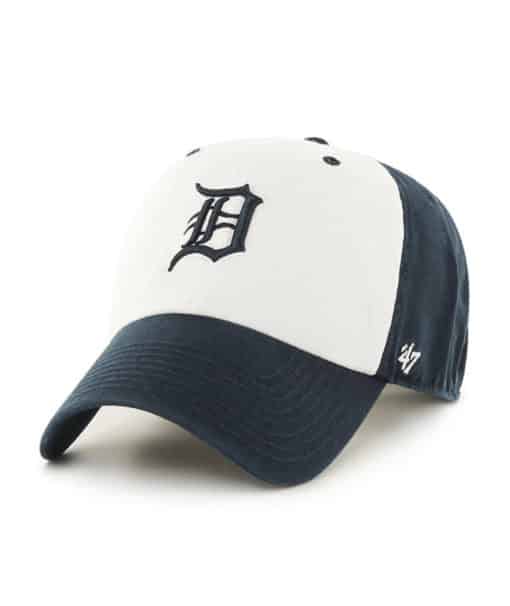 Detroit Tigers 47 Brand Freshman Navy Clean Up Adjustable Hat