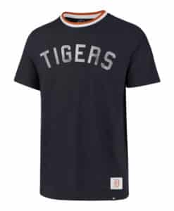 Detroit Tigers Men's 47 Brand Navy Durham T-Shirt Tee