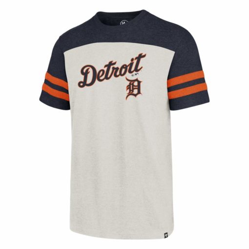 Detroit Tigers Men's 47 Brand Sandstone Club Jersey T-Shirt Tee