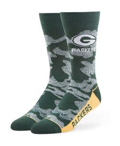 Green Bay Packers 47 Brand Dark Green Bayonet Fuse Socks