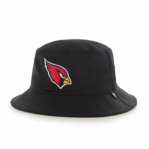 Arizona Cardinals Backboard Bucket Hat Black 47 Brand