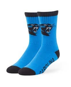 Carolina Panthers Bolt Sport Socks Glacier Blue 47 Brand
