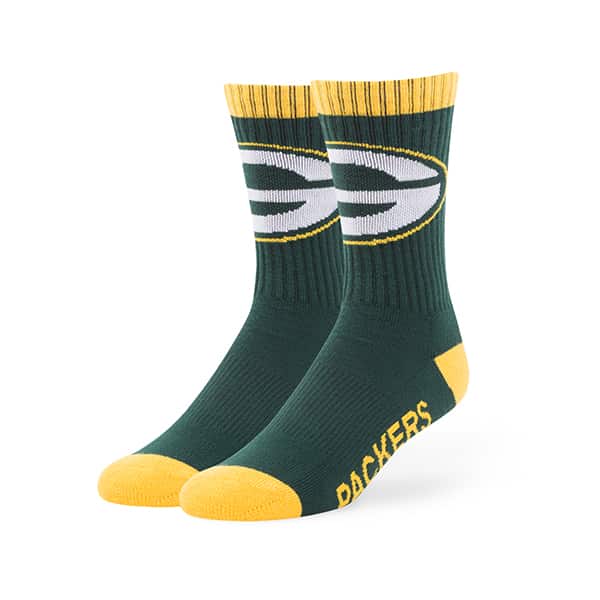 Green Bay Packers 47 Brand Dark Green Bolt Sport Socks