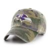 Baltimore Ravens 47 Brand Camo Cargo Clean Up Adjustable Hat