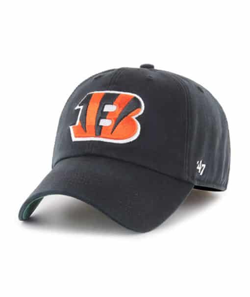 Cincinnati Bengals 47 Brand Black Franchise Fitted Hat