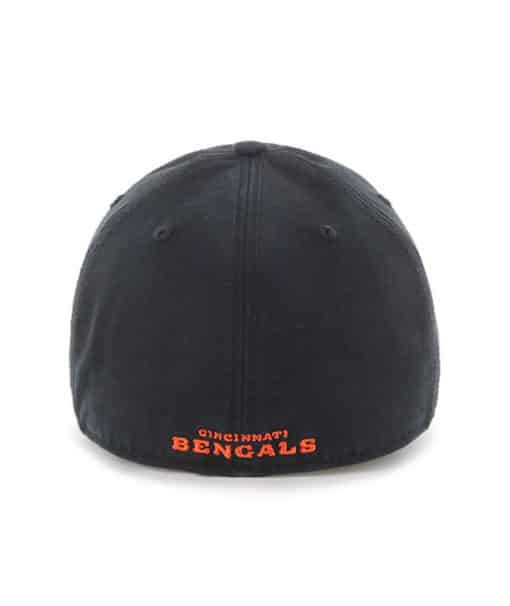 Cincinnati Bengals 47 Brand Black Franchise Fitted Hat - Image 2