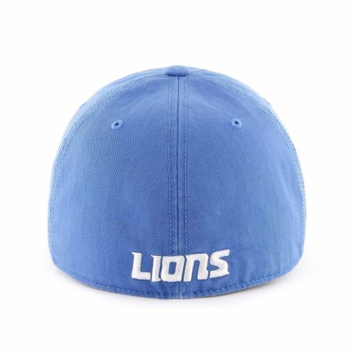 Detroit Lions 47 Brand Blue Raz Franchise Fitted Hat - Image 2