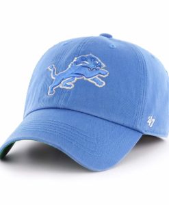 Detroit Lions 47 Brand Blue Raz Franchise Fitted Hat