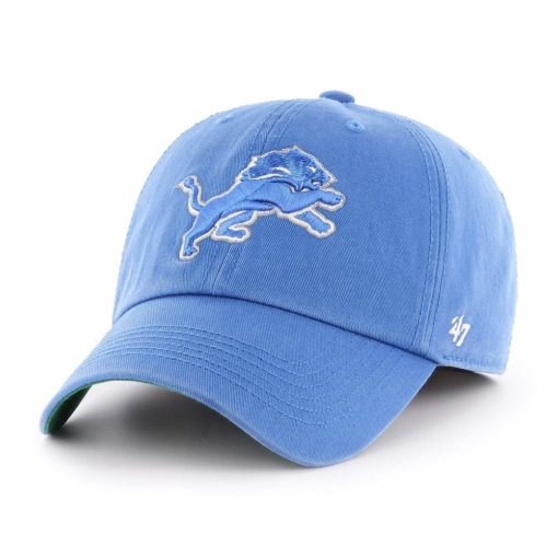 Detroit Lions 47 Brand Blue Raz Franchise Fitted Hat