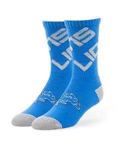 Detroit Lions Helix Sport Socks Blue Raz 47 Brand