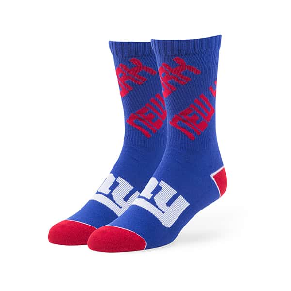 New York Giants Helix Sport Socks Royal 47 Brand - Detroit Game Gear