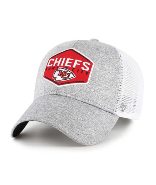 Kansas City Chiefs 47 Brand Gray Hitch Contender Stretch Fit Hat