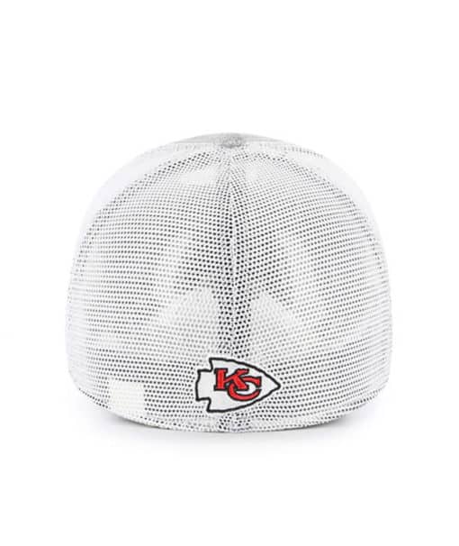 Kansas City Chiefs 47 Brand Gray Hitch Contender Stretch Fit Hat - Image 2