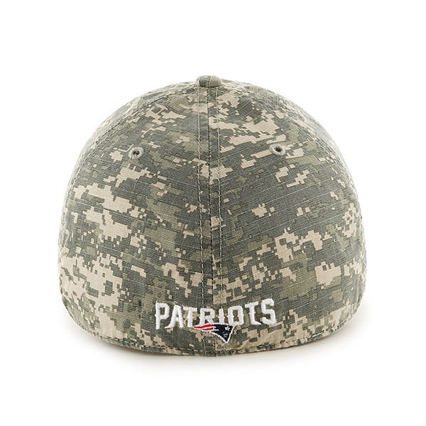 New England Patriots Officer Digital Camo 47 Brand Hat - Image 2