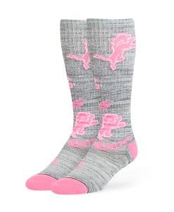 Detroit Lions Percy Sport Socks OTC Gray 47 Brand