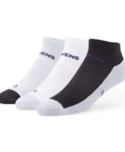 Baltimore Ravens Rush Motion Low Cut 3 Pack Socks