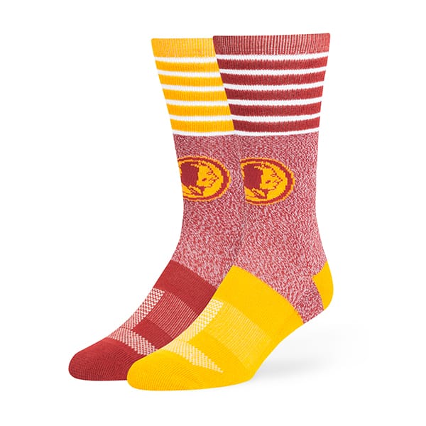 Washington Redskins Vernon Fuse Socks Razor Red 47 Brand
