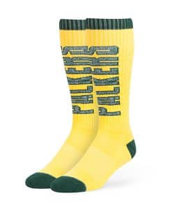 Green Bay Packers 47 Brand Cheddar Warner Sport Socks