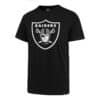 Las Vegas Raiders Men's 47 Brand Black Rival T-Shirt Tee