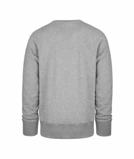 Washington Redskins Men’s 47 Brand Gray Crew Long Sleeve Pullover - Image 2