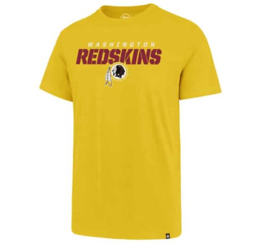 Washington Redskins Men's 47 Brand Gold Rival T-Shirt Tee