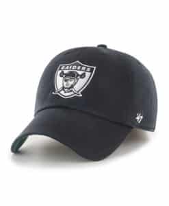 Las Vegas Raiders 47 Brand Classic Black Franchise Fitted Hat