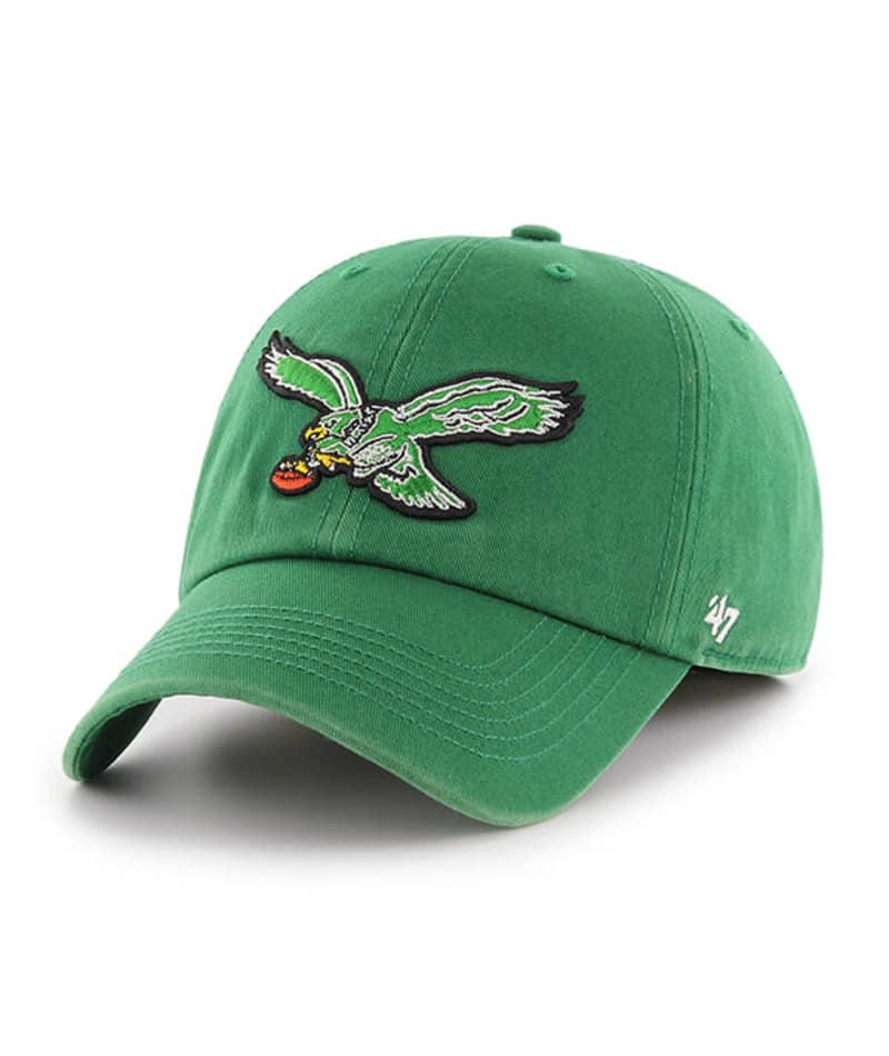 Philadelphia Eagles 47 Brand Legacy Green Franchise Fitted Hat