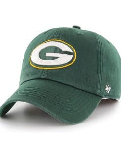 Green Bay Packers Franchise Dark Green 47 Brand Fitted Hat