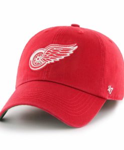 Detroit Red Wings 47 Brand Red Franchise Fitted Hat