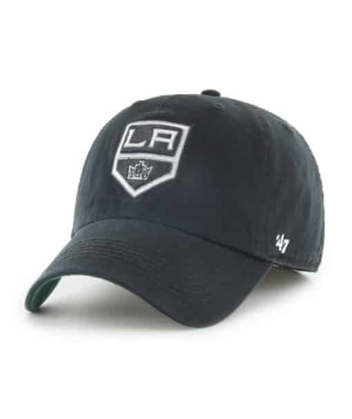 Los Angeles Kings 47 Brand Black Franchise Fitted Hat