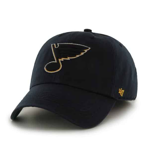 black st louis blues hat