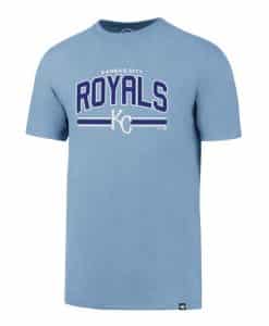 Kansas City Royals Men's 47 Brand Carolina Blue Rival T-Shirt Tee