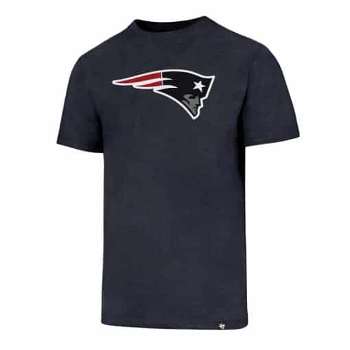 New England Patriots Men's 47 Brand Navy Club T-Shirt - Detroit Game Gear