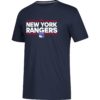 New York Rangers Men’s Adidas Navy Performance T-Shirt Tee