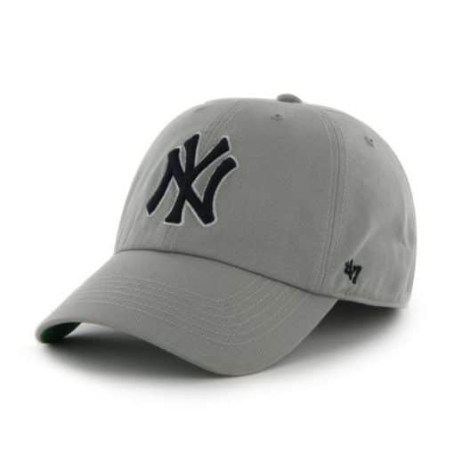 New York Yankees LARGE 47 Brand Gray Franchise Fitted Hat