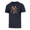 New York Yankees Men's 47 Brand Red White & Blue T-Shirt Tee